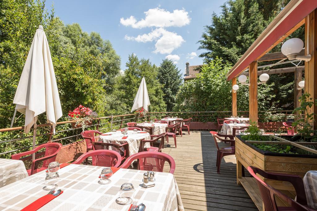 Logis Hotel Restaurant Auberge Les Rives De L'Arzon Vorey Exterior foto